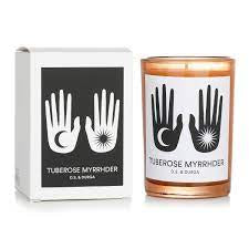 D.S & Durga Tuberose Myrrhder Perfumed Candle