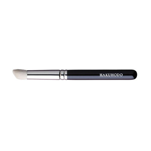 Hakuhodo J122R BkSL Round & Angled Eye Shadow Brush