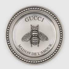 Gucci  Bee Silver-Toned Brass Incense Holder