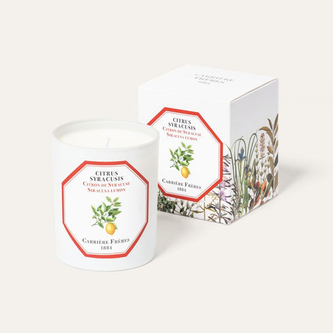 Carriere Freres Siracusa Lemon Scented Candle