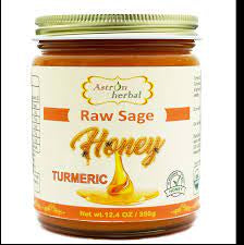 Astron Herbal Raw Sage Honey + Turmeric