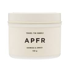 APFR Oakmoss & Amber Travel Tin Candle