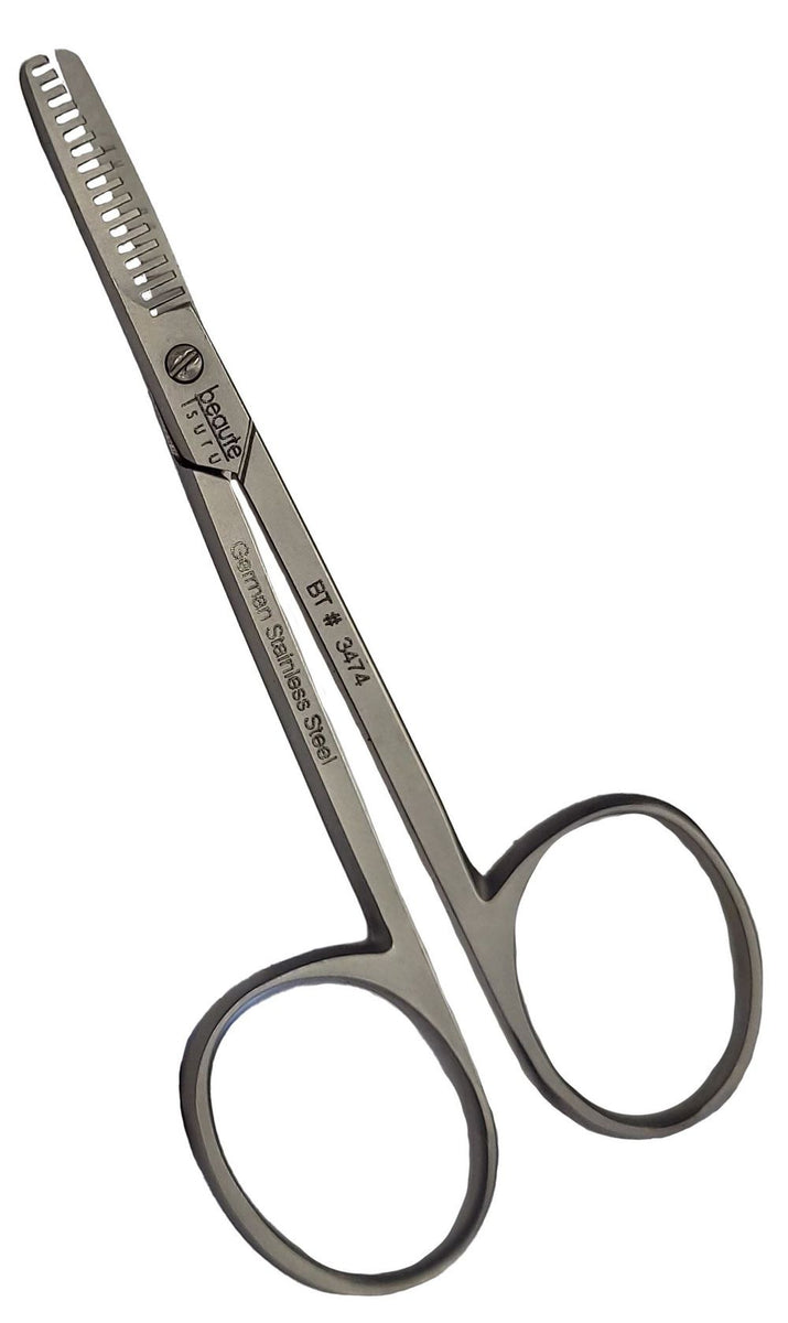 48 Bulk Scissors And Brush Grooming Set Brow Thinning Equate Carded - at 