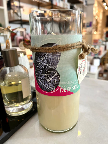Glassed Over x Deep Sea Conway Family Wines The Nautilus Scented Candle