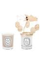 Diptyque Carousel Set With Two Candles: Amber And Wood Fire