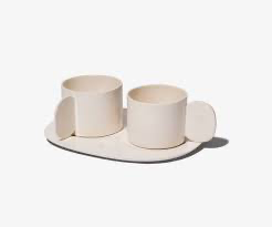 Toma Blok x Diptyque Cups Full Handle With Tray