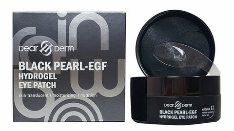 Dear Derm Black Pearl-EGF Hydrogel Eye Patch