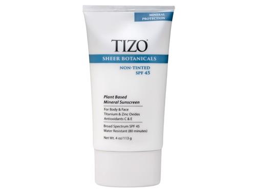 Tizo Sheer Botanicals Non-Tinted Mineral Protection BS SPF45