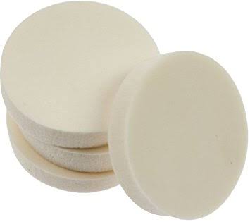 Winmix Cosmetics White Round Cosmetic Sponges