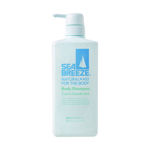 Sea Breeze Body Shampoo, Cool & Deodorant, 600ml